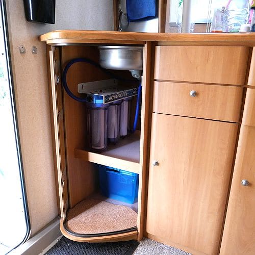 3-Stufen Wasserfilter für Reisemobile oder Boote