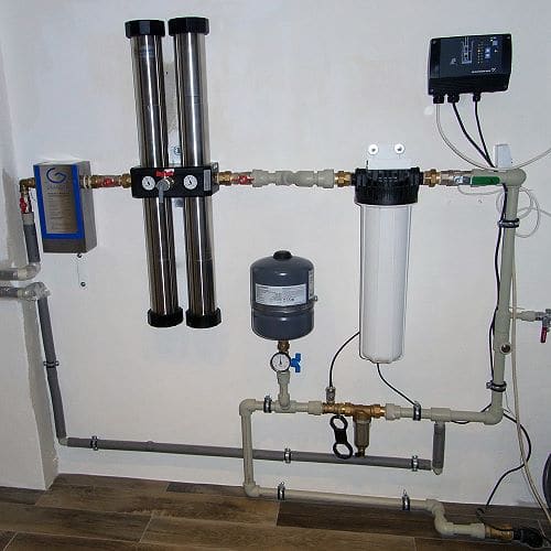 Hauswasser-Filtersystem mit Aktivkohe und Sedimentvorfilter