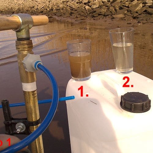 Wasser vorfiltern zur autarken Wasserversorgung