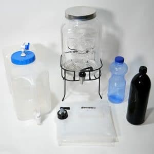 bpa-freie Wasserkanister und Trinkflaschen