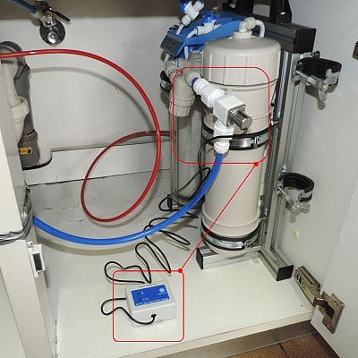 Wasserstopp-System für Osmoseanlage