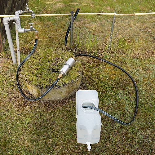 Campingplatz Leitungswasser Filterung